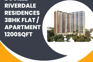 Duville Riverdale Residences 3BHK Flat / Apartment1200sqft